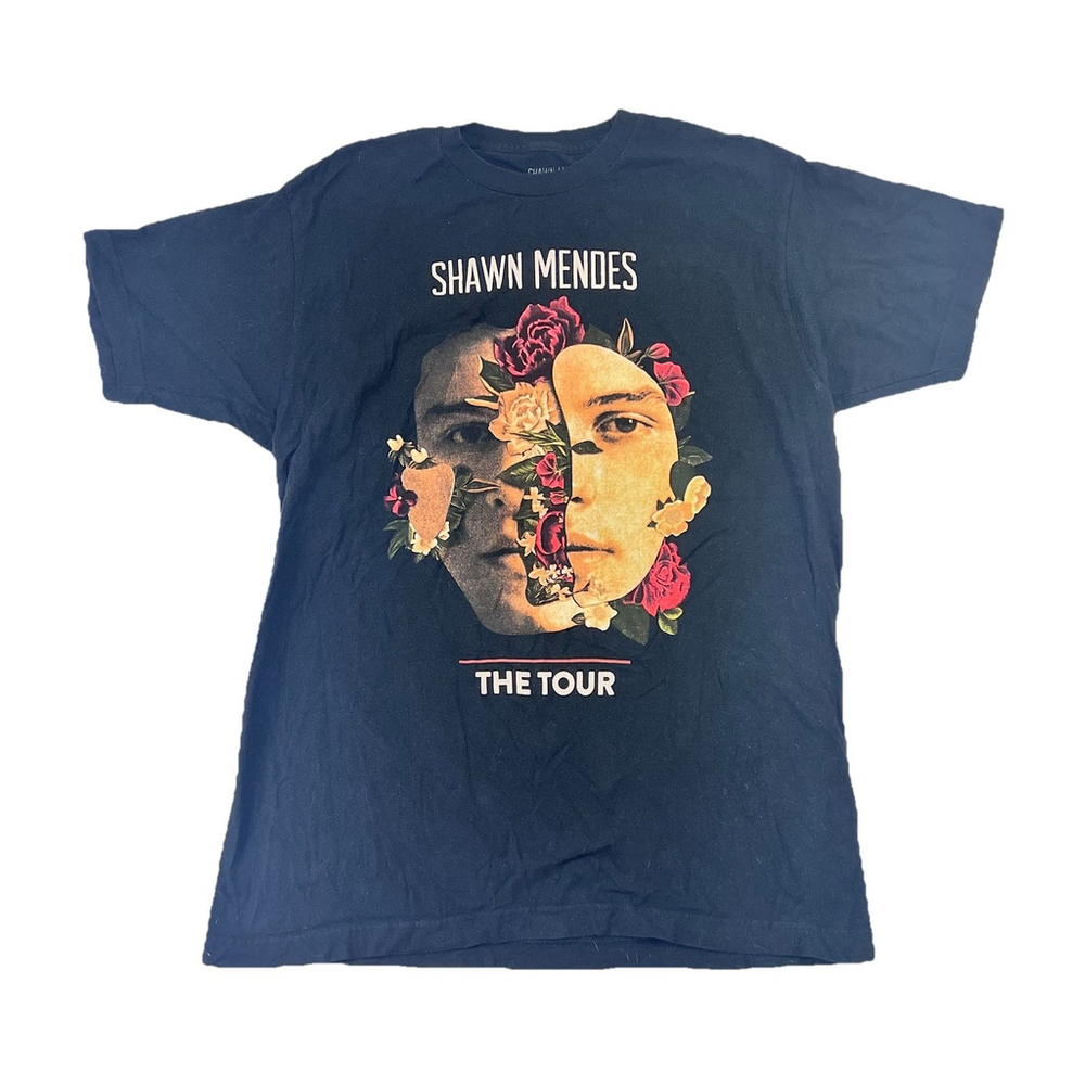 Shawn Mendes The Tour 2019 Concert Shirt Large Black Music Event Festival Adult